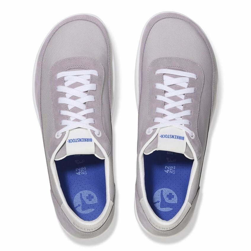 Honnef City | Suede/Textile | Whale Gray/Stone Coin Retro Mood