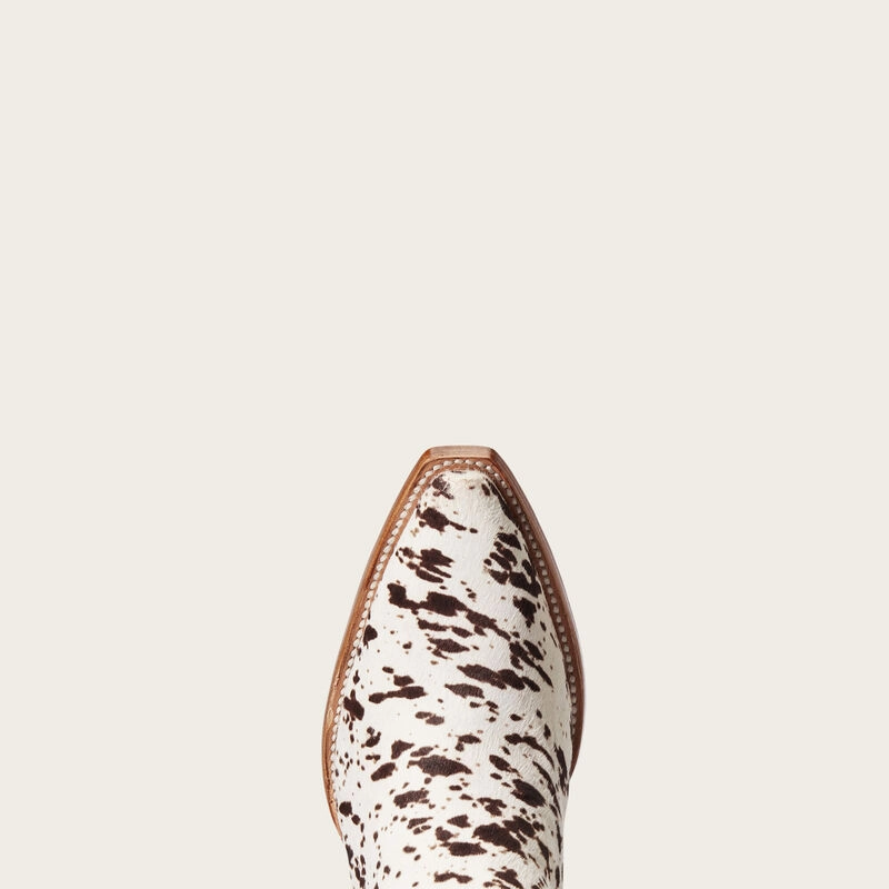 Footbed Ariat Women's Hair On Cowhide Dixon Shortie Boots 10033882