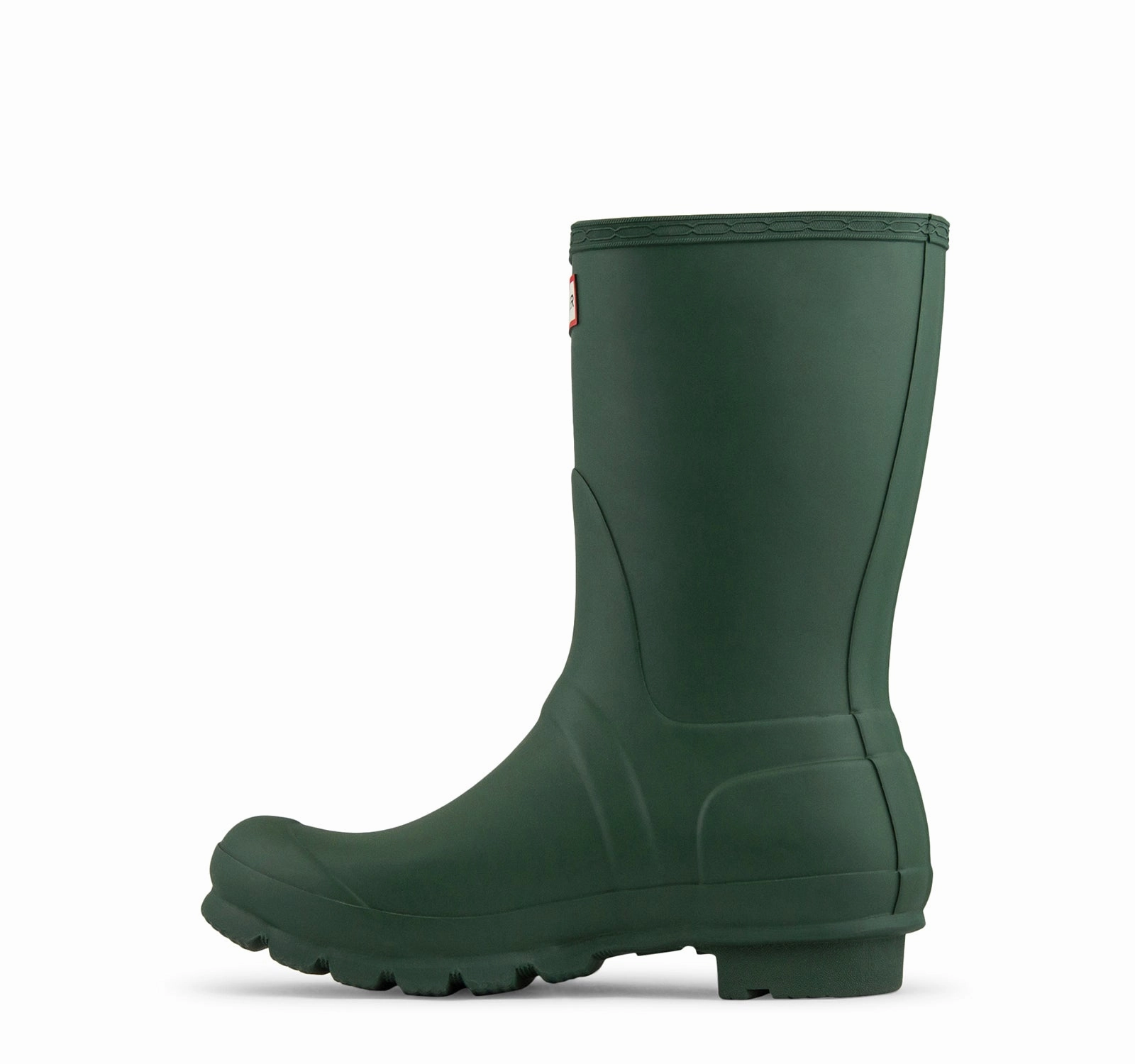 Stud Look Functional Wear Hunter Original Short Women's Rain Boots in Green