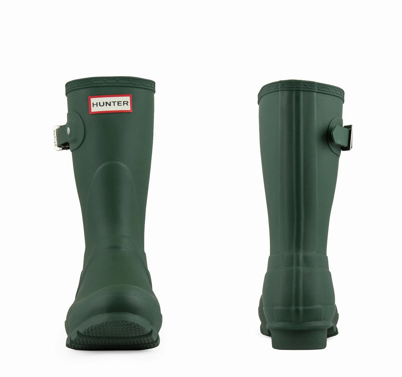Hunter Original Short Women's Rain Boots in Green Multi   Purpose Weekend Adventure