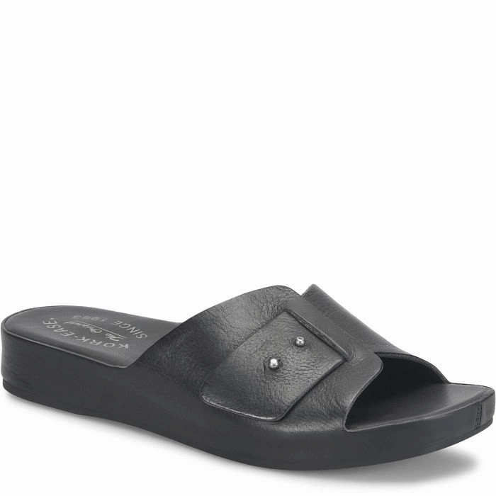 Air Dry Rich Jewel Mesa | Leather | Black