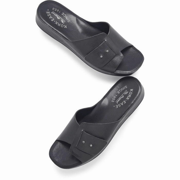 Foot Support Mesa | Leather | Black