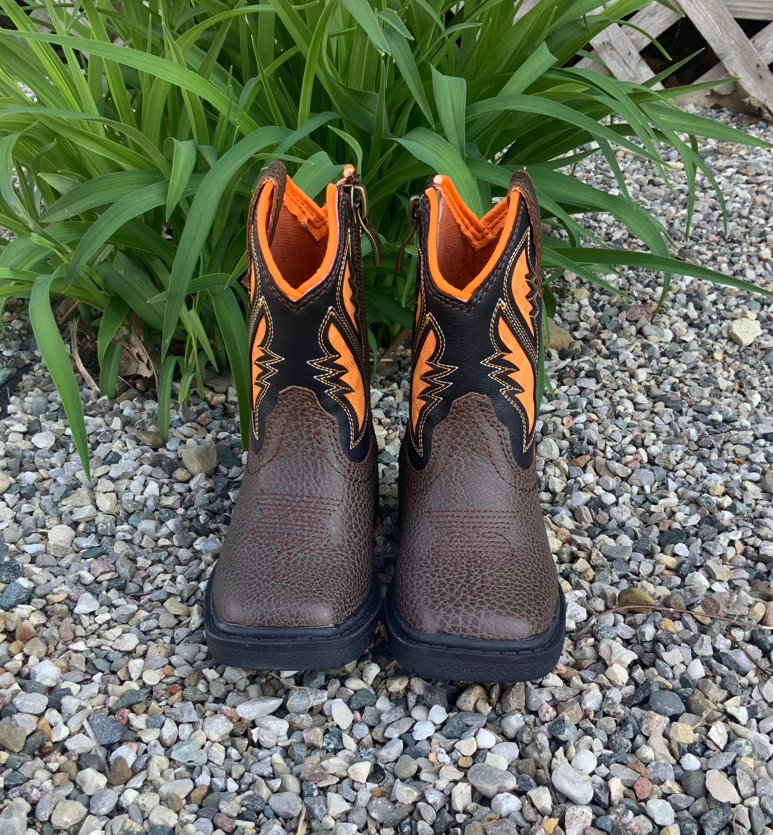 Ariat Lil' Stomper Toddler Intrepid Western Cowboy Boot A441002802 impact-resistant