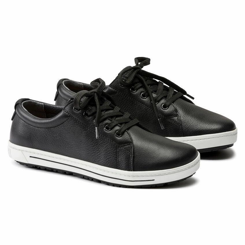 Performance World Step QO500 Lace Up | Leather | Black