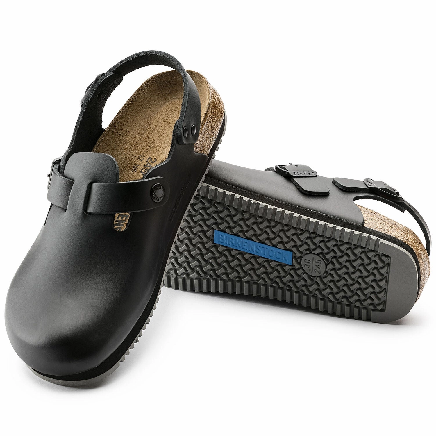 Shock absorption Hill Walk Tokyo Super Grip | Leather | Black