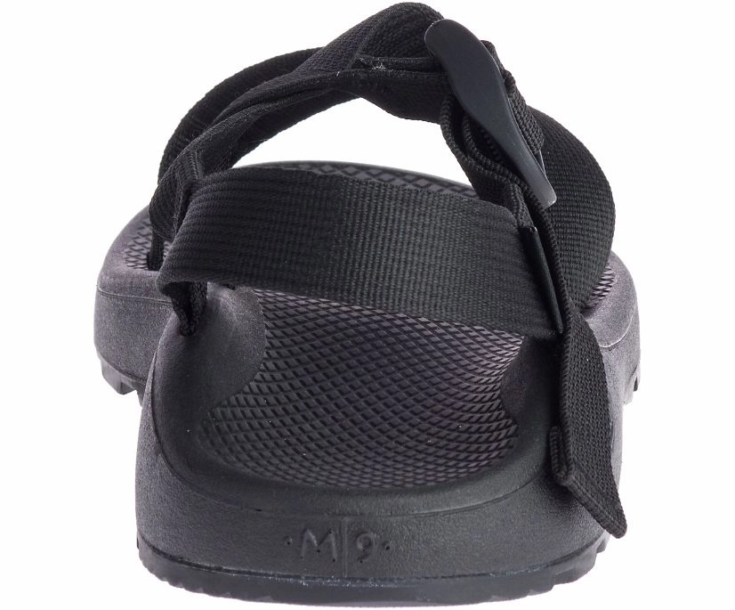 J106763 Chaco Men's Z/Cloud Solid Black Cool Touch