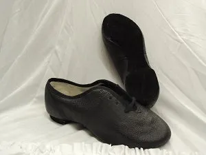 Jarvis -- Women's Full Sole Jazz Oxford, Suede Sole -- Black Urban Walk Corporate Oxfords