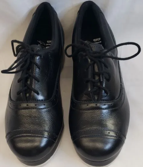 Clear Glow Jason Samuels Smith -- Women's Professional Tap Oxford -- Black