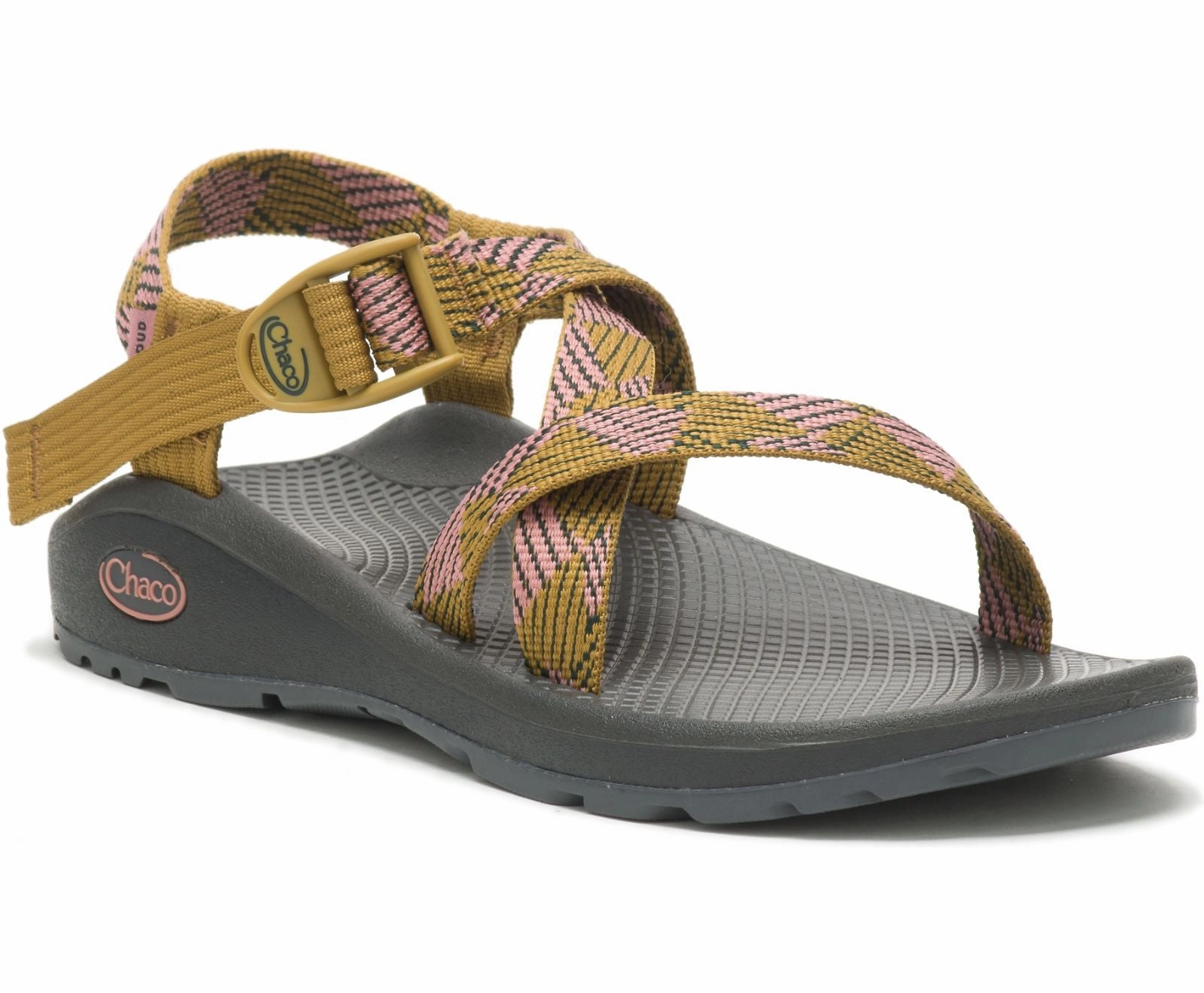 JCH109026 Chaco Women's Z/Cloud Overhaul Bronze Marron Cushioned Straps Cutout