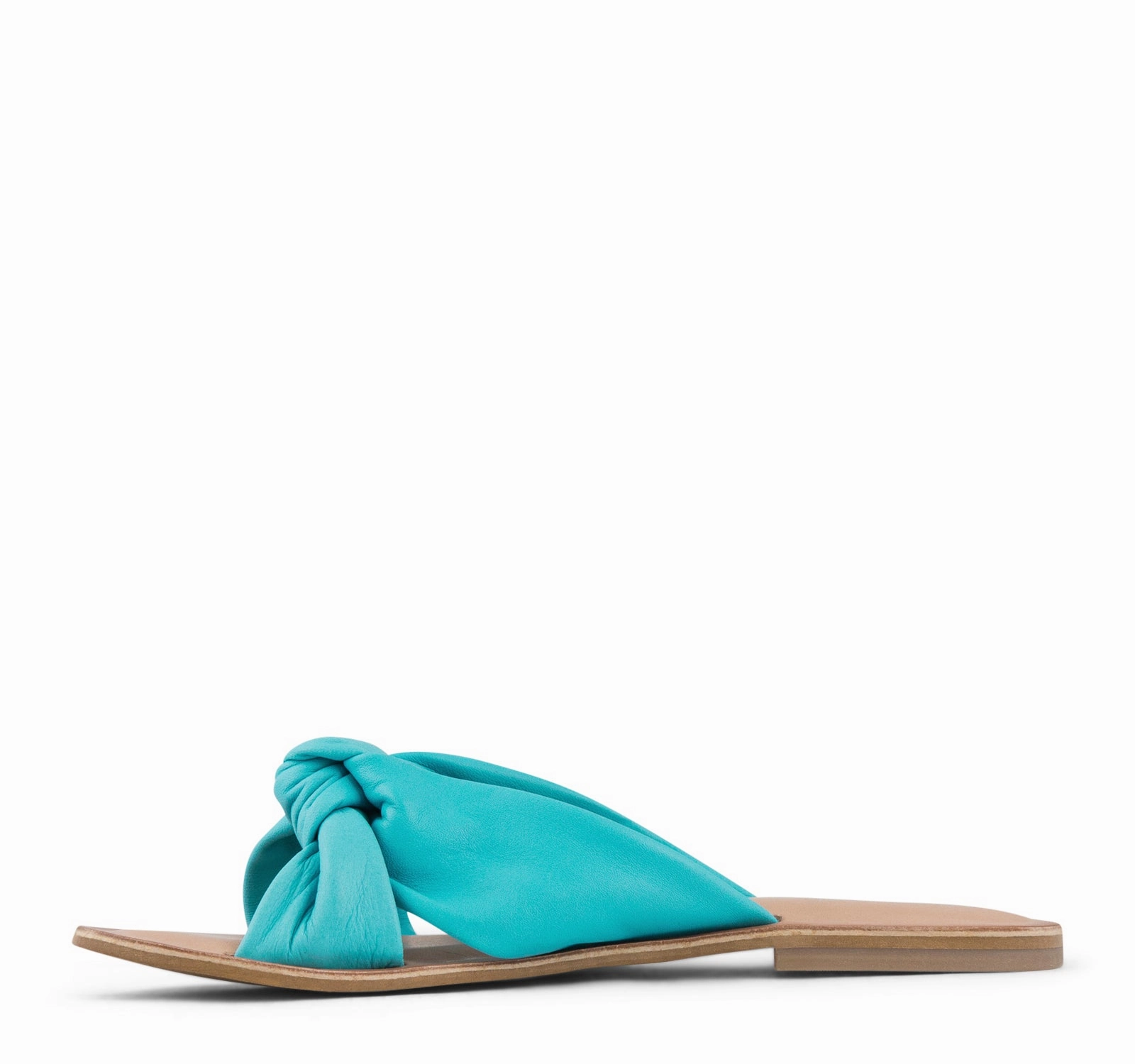 Jeffrey Campbell Zocalo Slide Women's Sandal in Teal Supportive Fit Outdoor shoes
