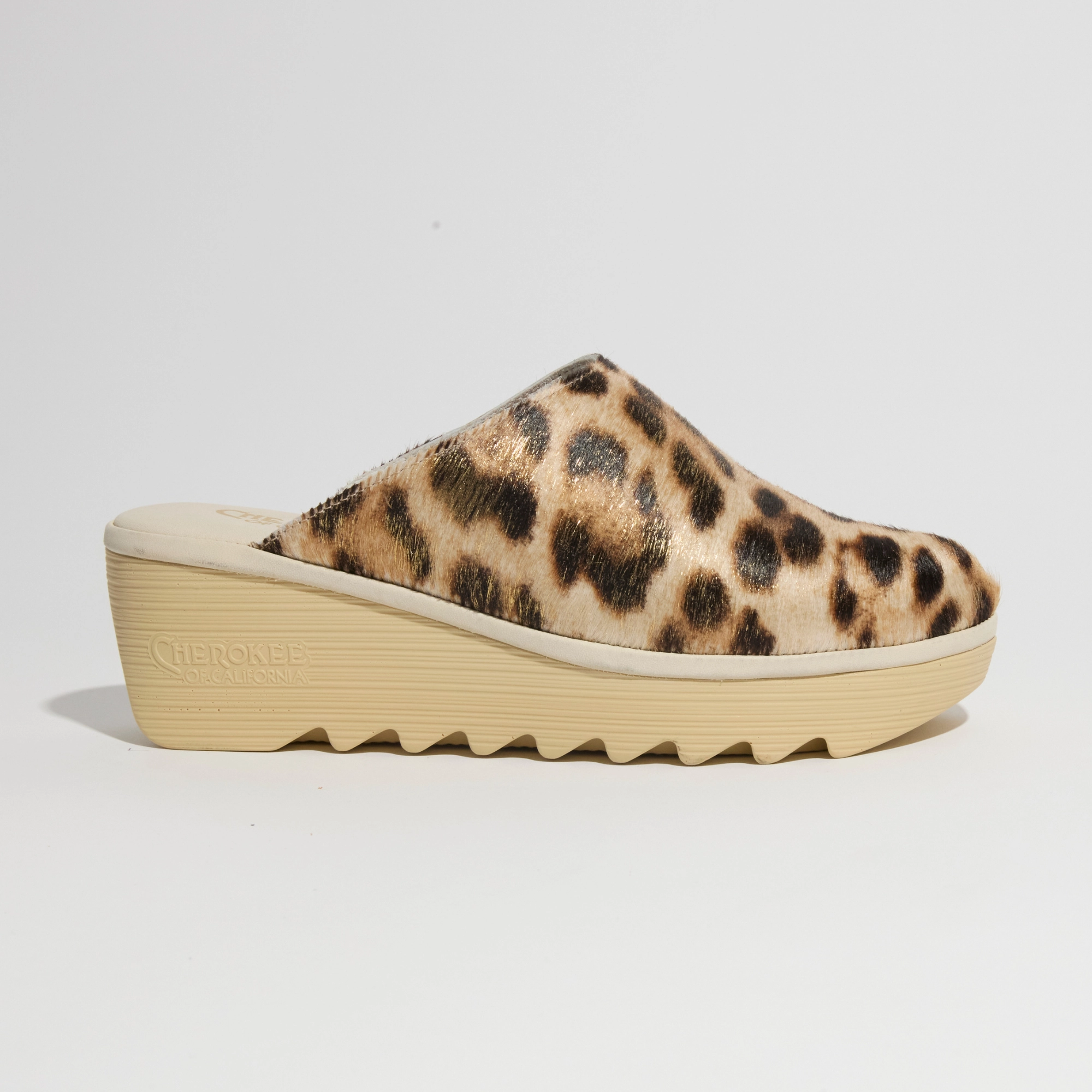 Jenny Mid Beep Light Cheetah Natural Bottom Italian Glam Classic Base