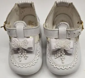 Training Free Soul Roselia -- Infant's T-Strap Shoe -- White
