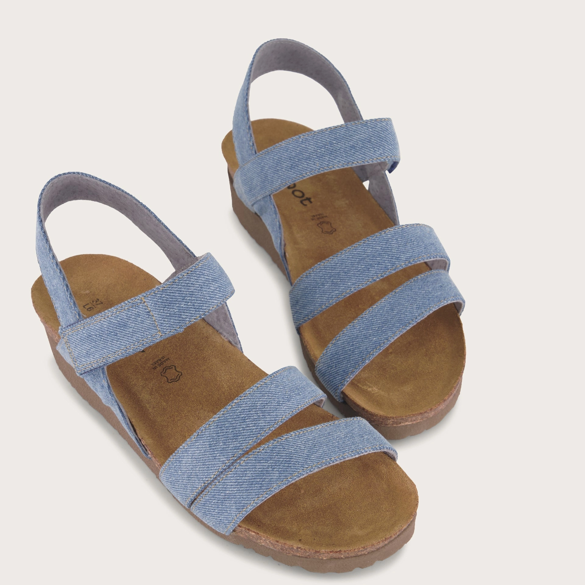 Kayla | Denim/Mixed Boardwalk Glam Sole Traction