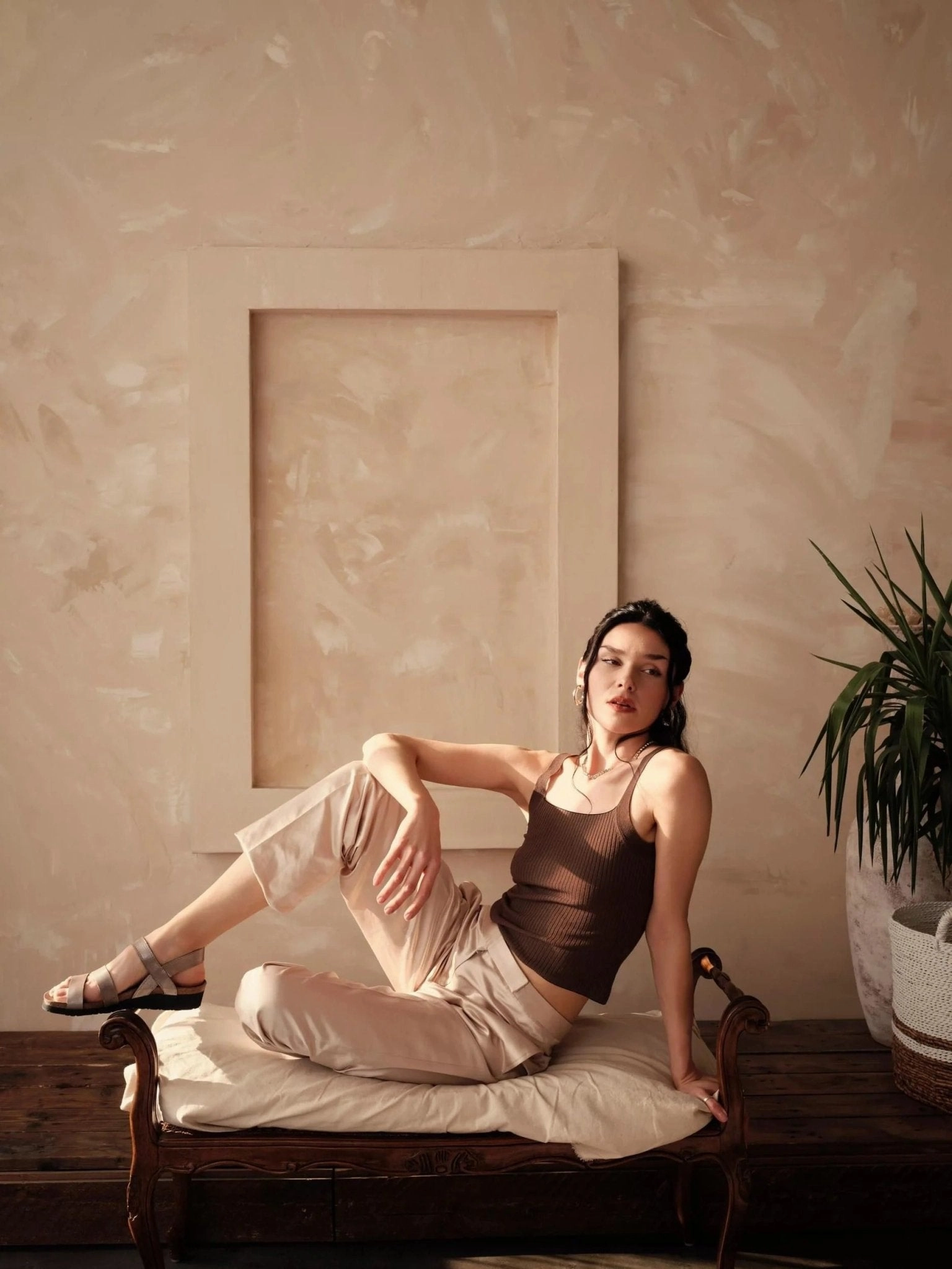 Kayla | Leather | Silver Threads New Drop