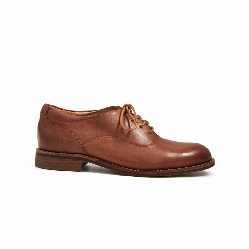 Kimberly Classic Oxford in Cow Leather Zip Fast