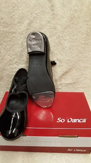 Winter Base All Day Road Trip Kylie-- Children's Economy Tap Oxford -- Black Patent