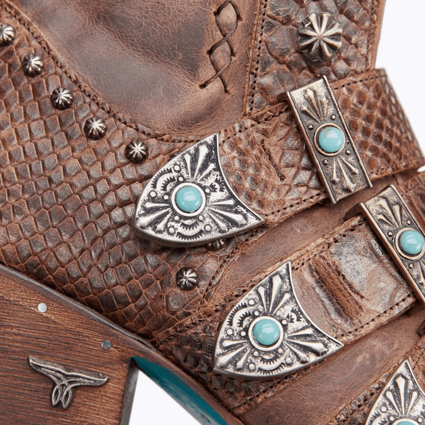 Lane Boots Womens Showdown Brown Cowgirl Bootie LB0489B Work Utility