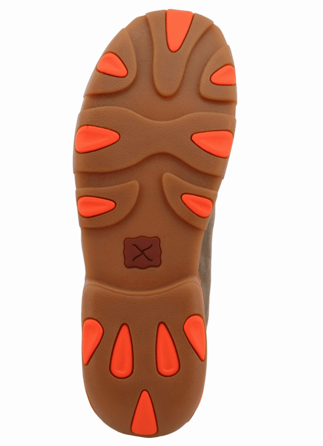 Twisted X Men's Chukka Bomber Leather & Neon Orange Driving Moc Shoes MDM0019 Comfort foam Modern Taste