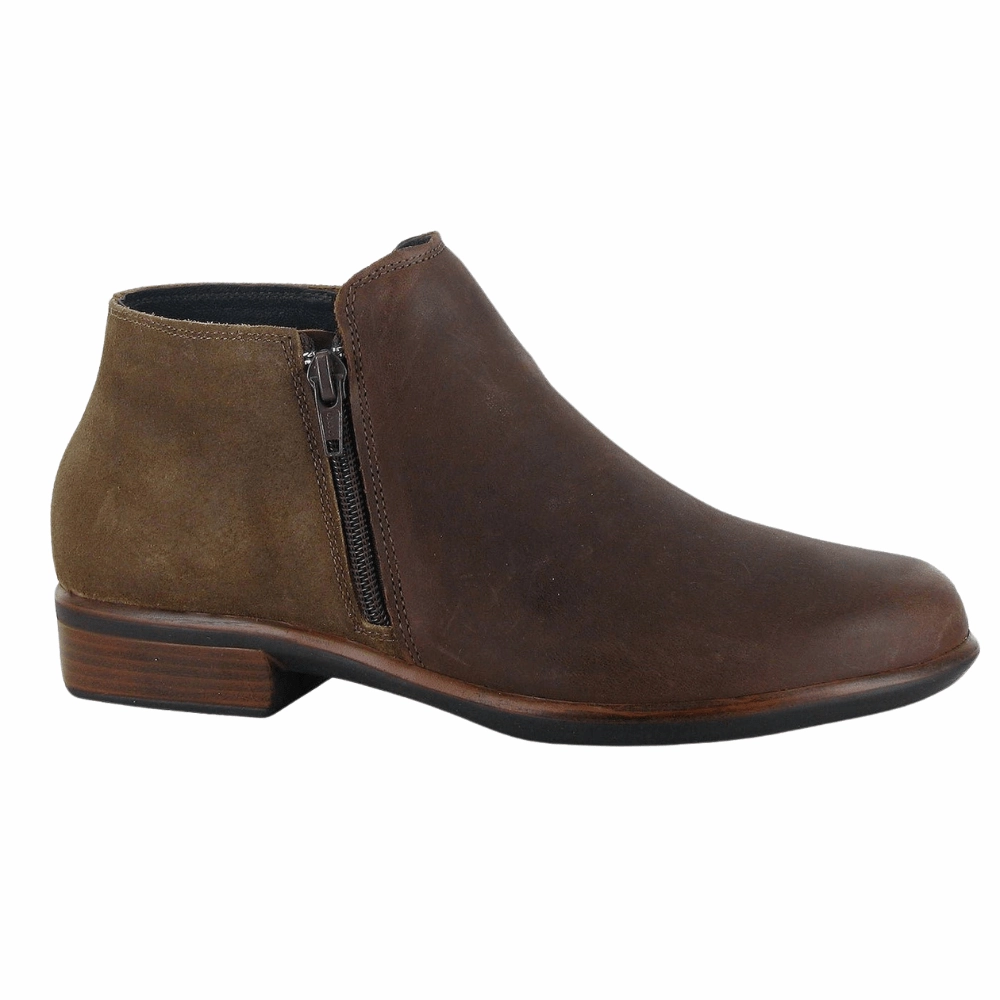 Helm | Leather/Suede | Soft Cognac/Antique Brown Quiet Step Firm Ground