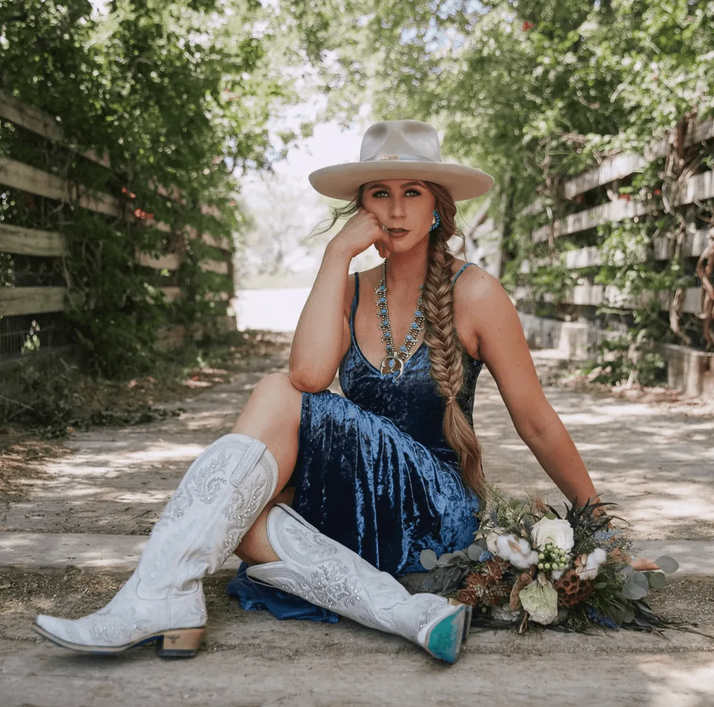 Weather Proof Lane Boots Womens Ceramic Crackle White Santorini Cowgirl Boots LB0445A