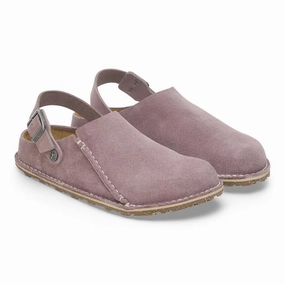 Lutry | Suede | Faded Purple - Clog - Birkenstock