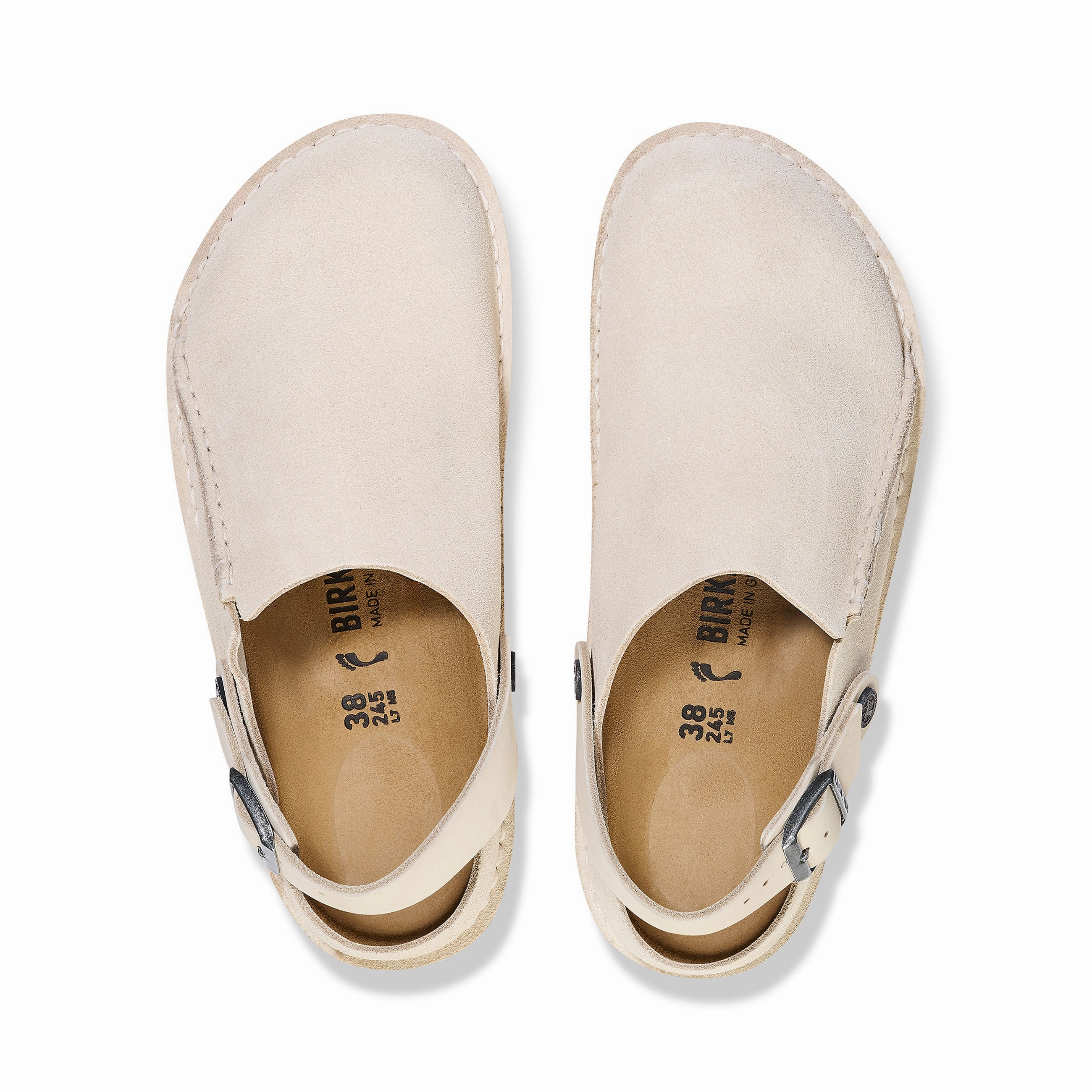 Lutry Eggshell Suede Leather casual wear shoes