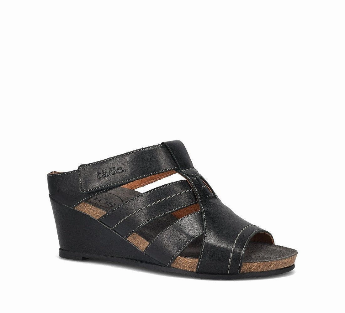 Adjustable Fit TPU Stability Lydia | Leather | Black