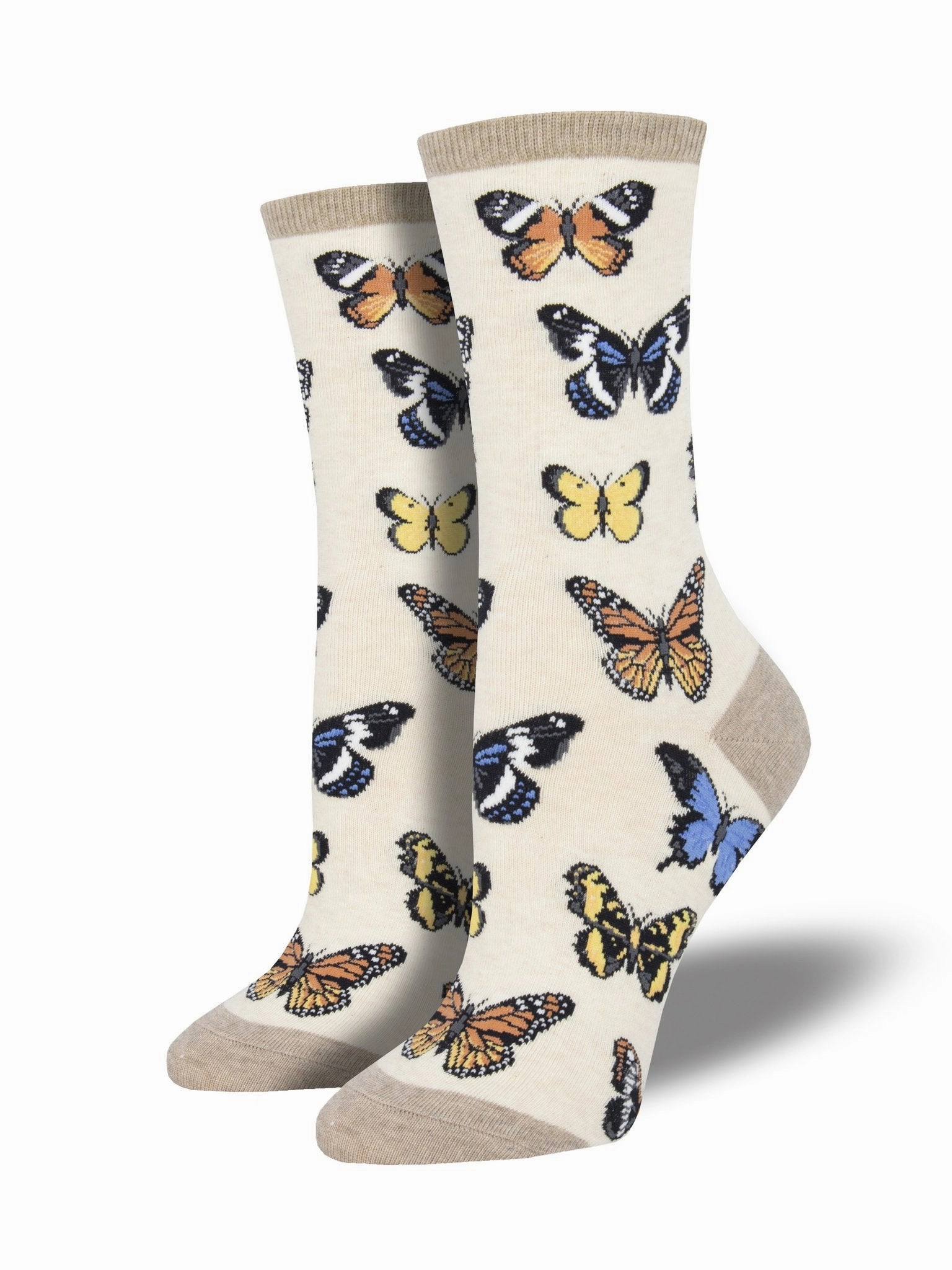 Stride Bold Padded Majestic Butterflies | Women | Ivory Heather