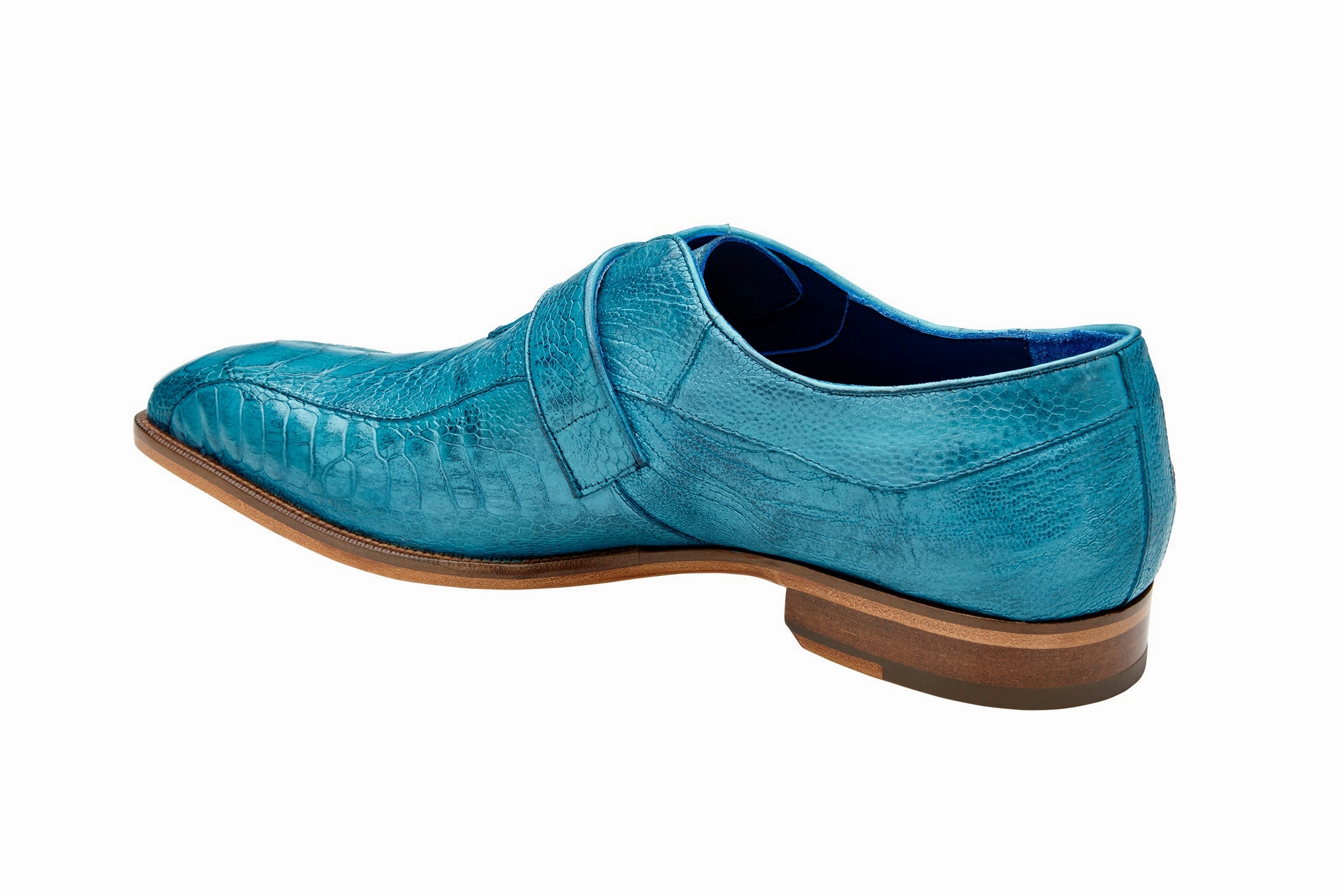 Marte - Ant. Ocean Blue/Brandy Comfortable Stretch