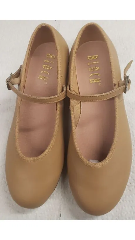 Mary Jane Jr. -- Tap Shoe -- Tan Toe box