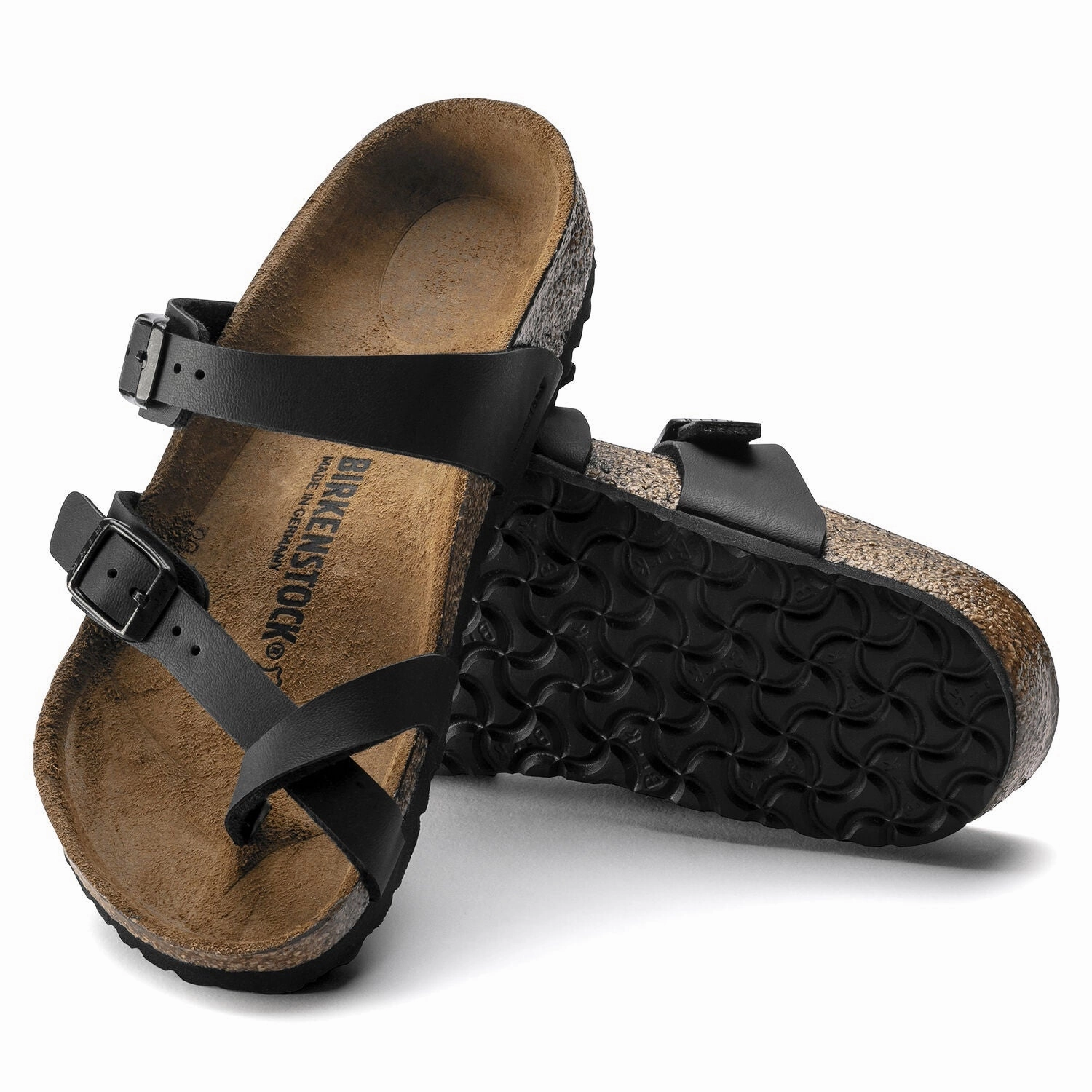 Mayari | Kids | Birko-Flor | Black Adjustable - strap kids' shoes