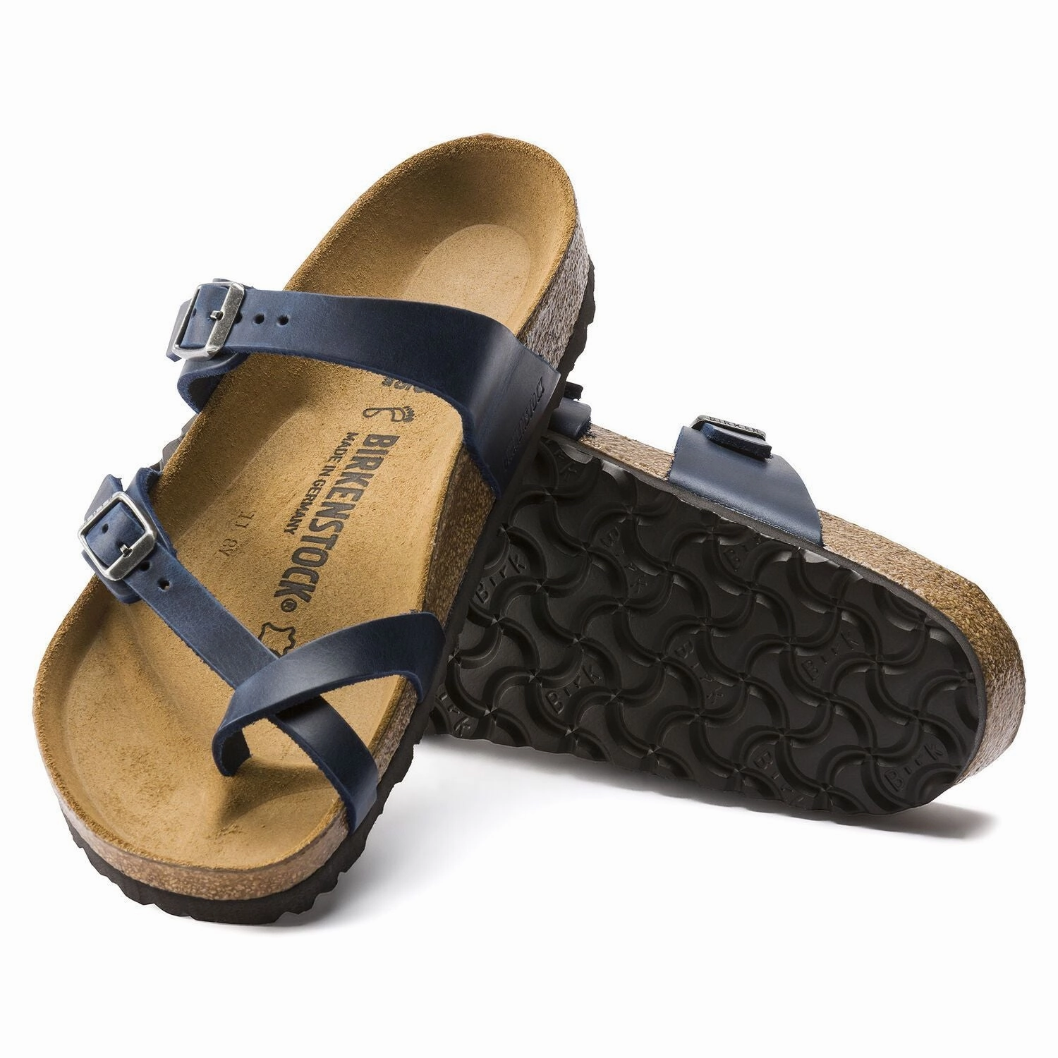 Mayari | Oiled Leather | Blue Footwear for Active Lifestyle