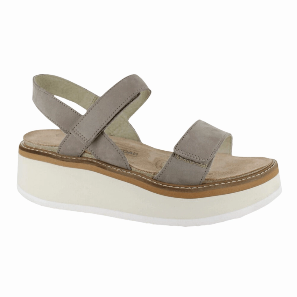 Meringue | Nubuck | Stone w/ Off White Sole All-day Comfort Shoes