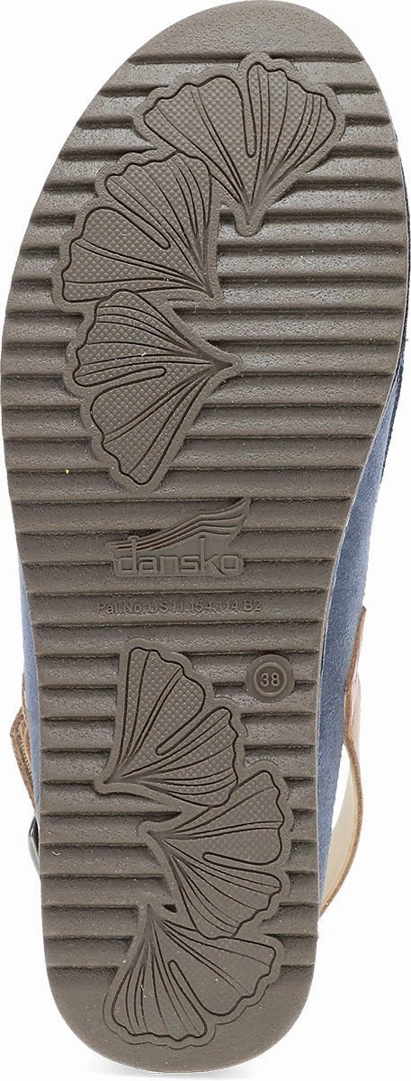 Merrin | Burnished Suede | Blue - Clog - Dansko