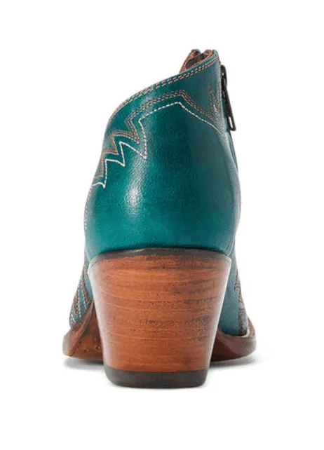 Classic Appearance Ariat Women's Turquoise Jolene Shortie Western Cowgirl Boot 10042425