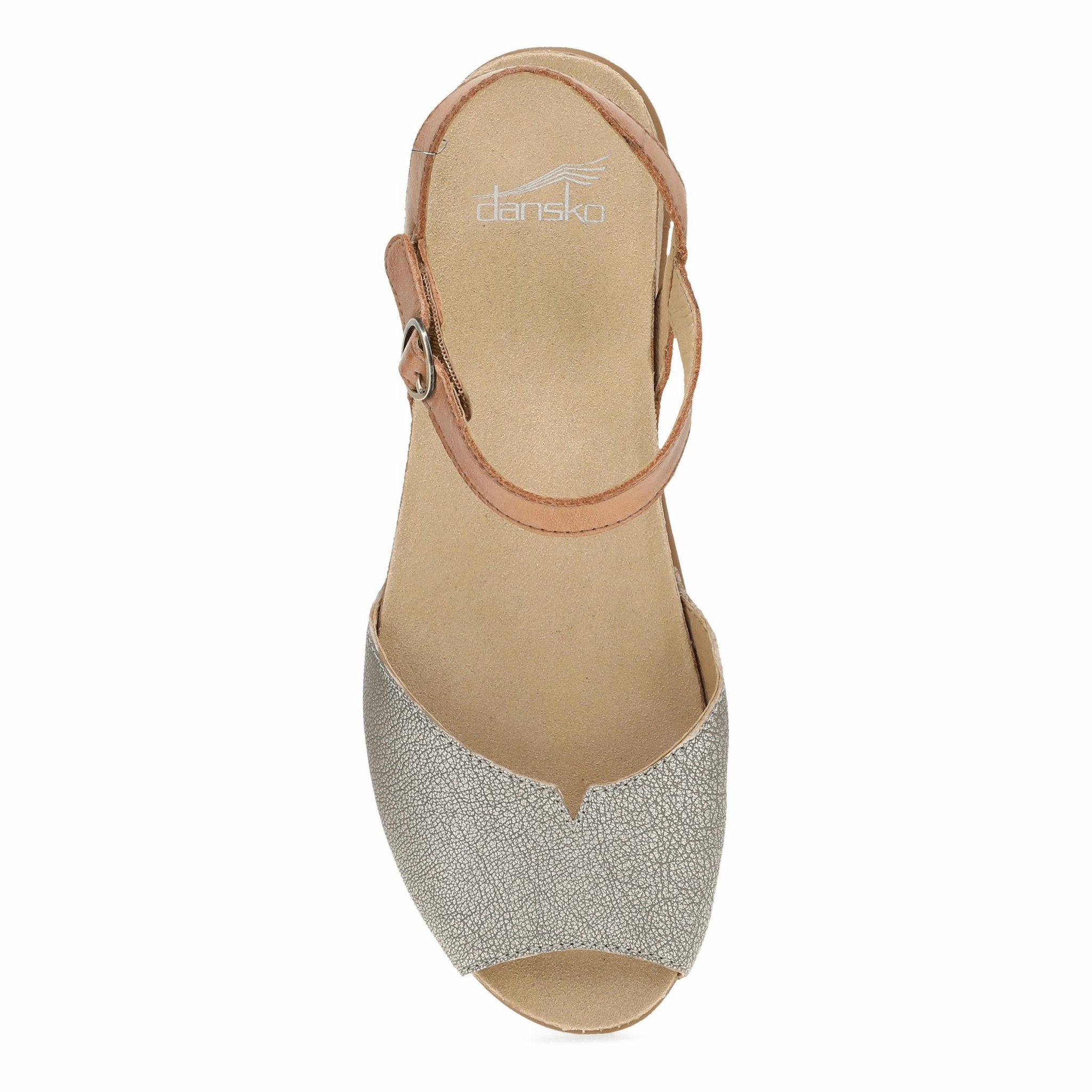 Cass | Leather | Platino/Tan Comfort Upper