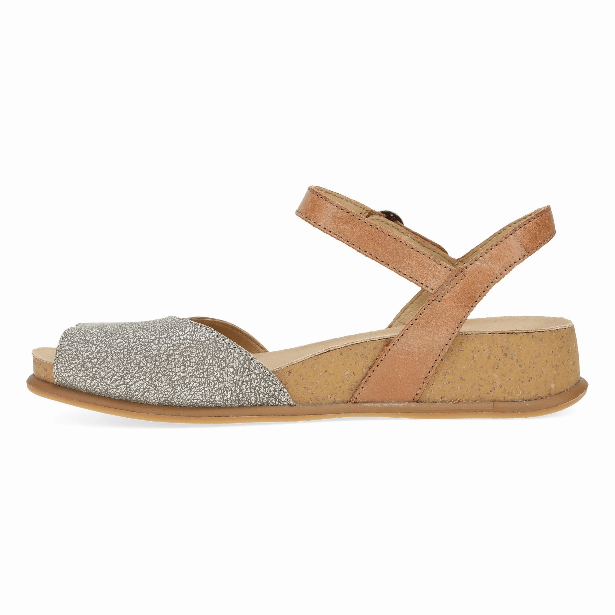 Wild Trek Stride Easy Cass | Leather | Platino/Tan