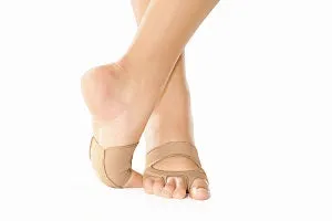 Green Core Elastic Miki -- Lyric Sandal -- Caramel