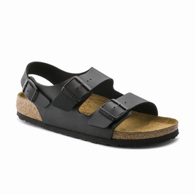 Milano Black Birko-Flor Trendy Summer Shoes
