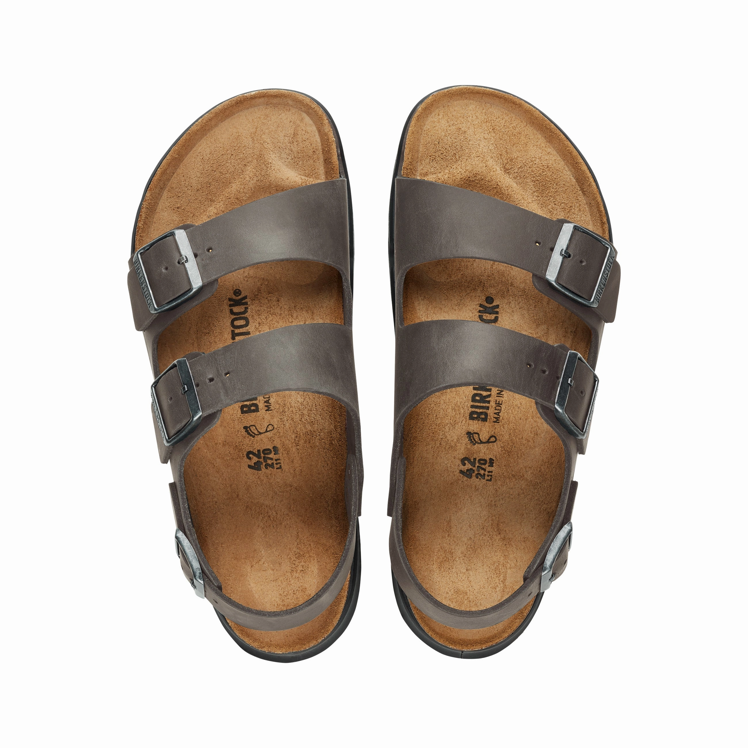 Non Slip Milano Cross Town Iron Oiled Leather