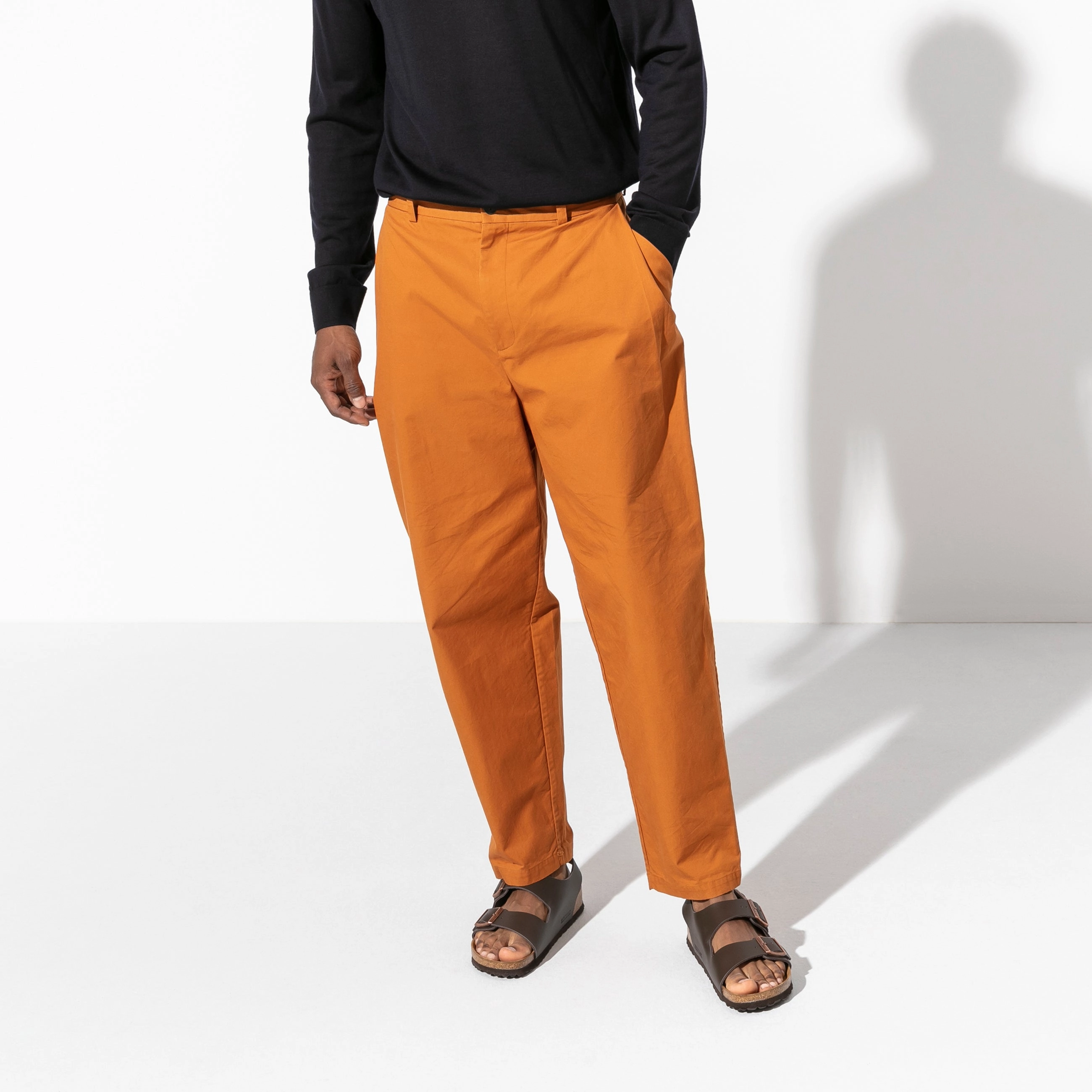 packable Trendy Footwear Milano Dark Brown Smooth Leather