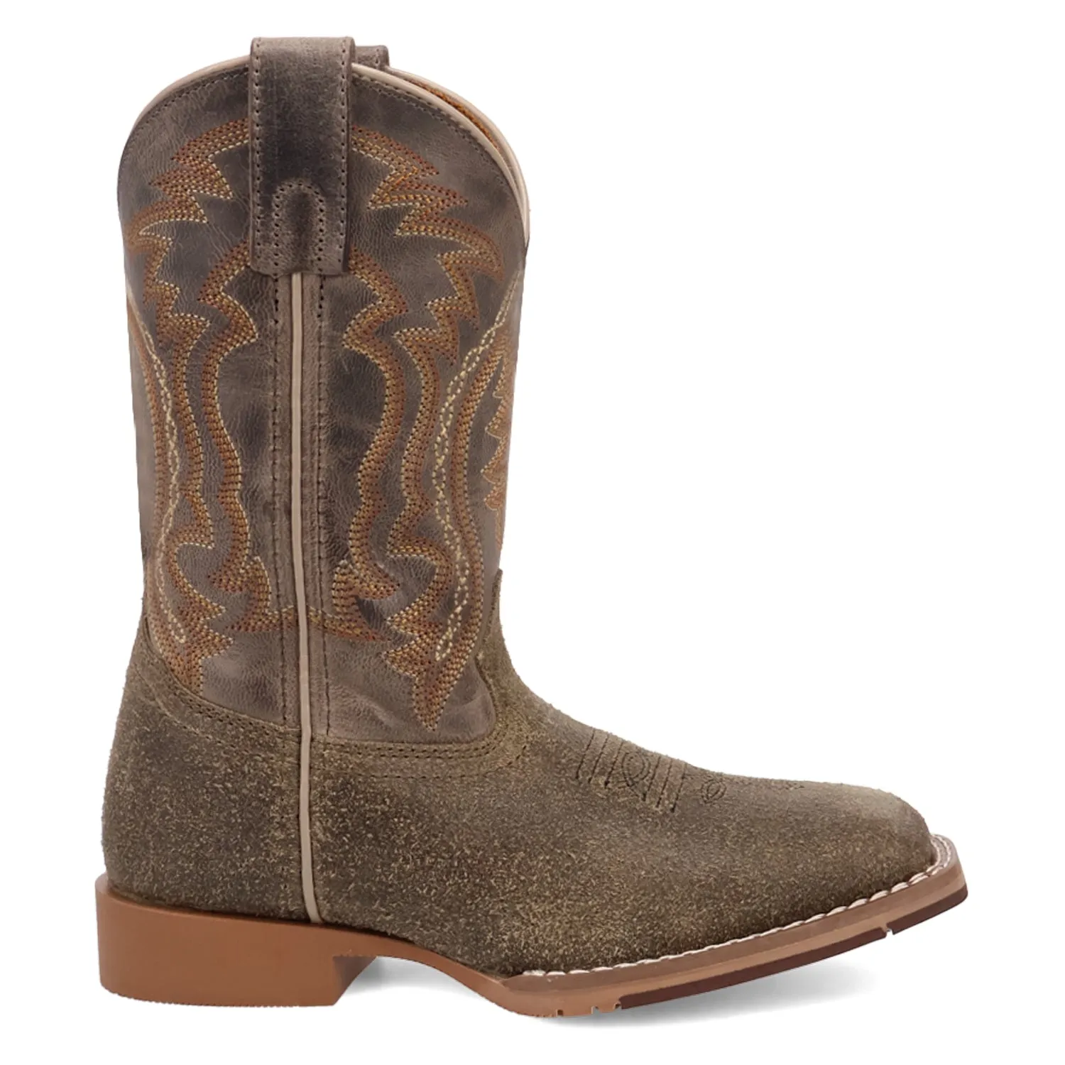 Dan Post Children/Youth Grey/Blue Beasley Leather Western Cowboy Boots DPC4004 DPC5004 Long Last Heavy Use