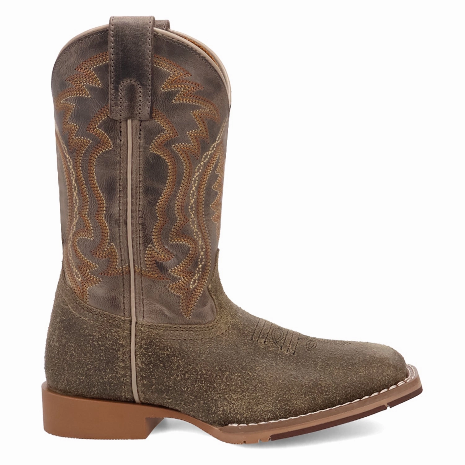 Dan Post Children/Youth Grey/Blue Beasley Leather Western Cowboy Boots DPC4004 DPC5004 Long Last Heavy Use