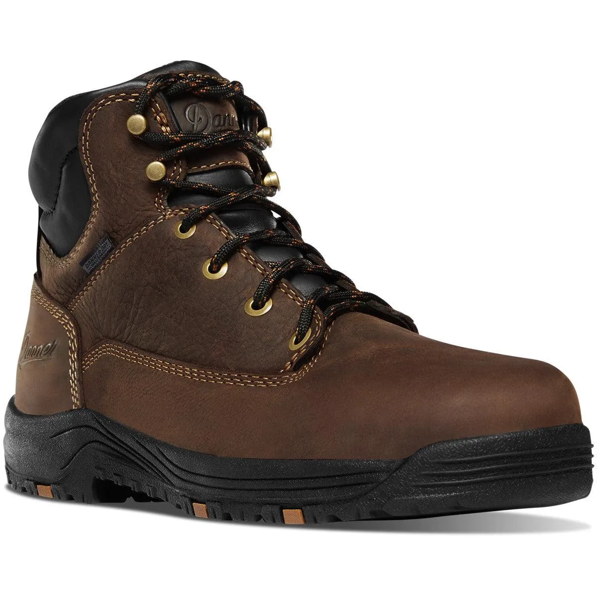 Chilly Walk Danner Women's Caliper 5" Brown Waterproof Aluminum Safety Toe Work Boot 19455
