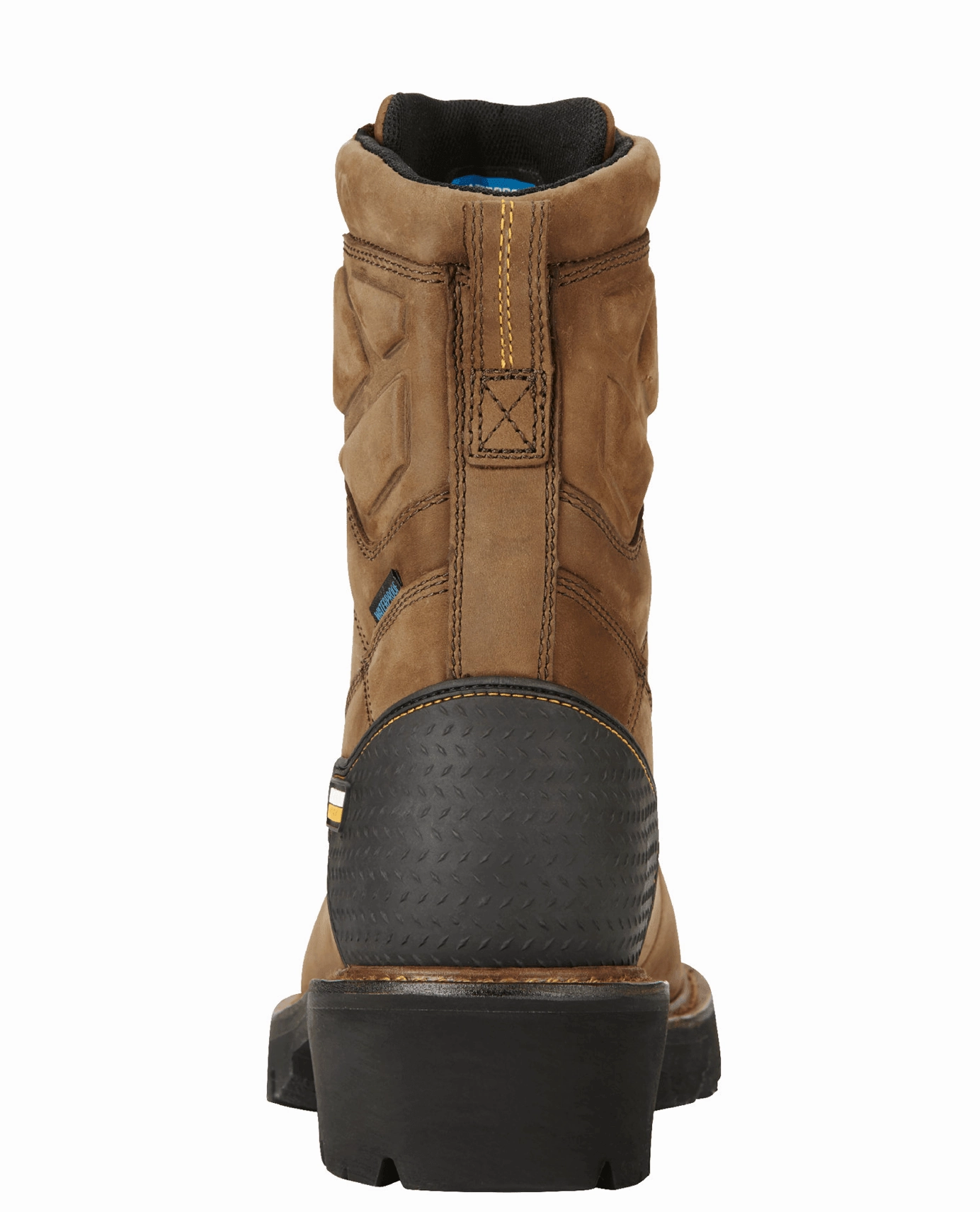 Protective Comfort Ariat Men's Powerline 8" Waterproof Logger Work Boots 10018563