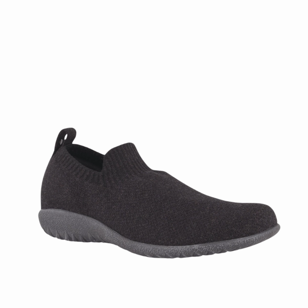 Nuku | Vegan | Knit | Black/Gray Flexible Outsole Action Fast