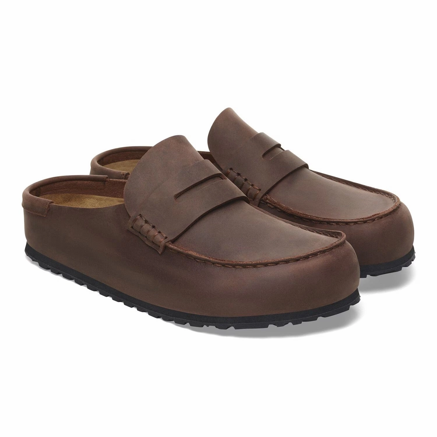 Naples 2.0 | Oiled Leather | Habana Brown - Clog - Birkenstock