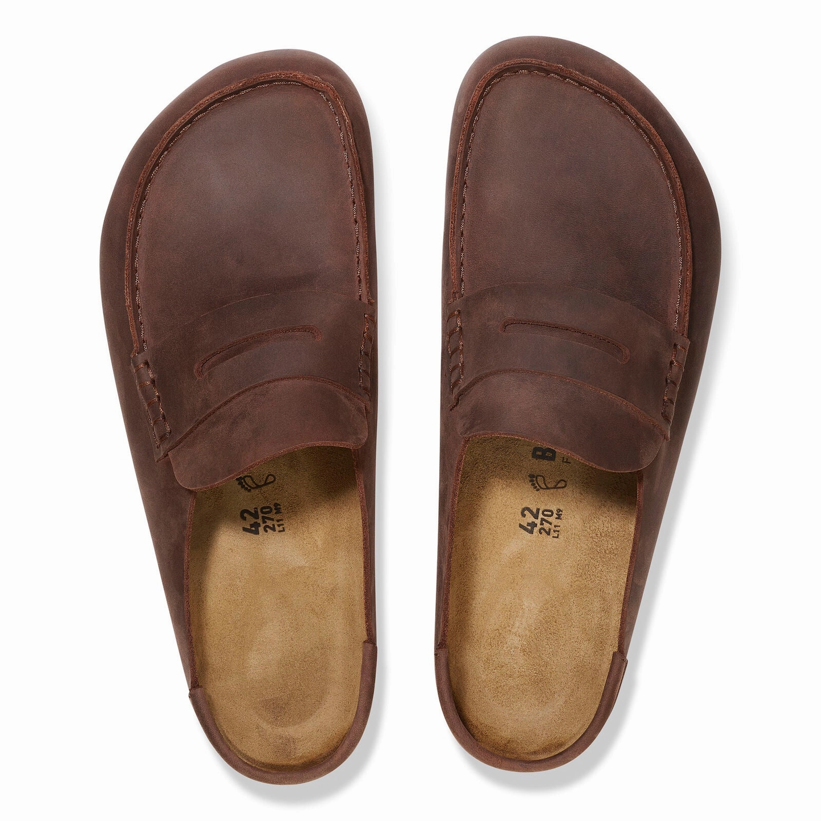 Naples 2.0 | Oiled Leather | Habana Brown - Clog - Birkenstock