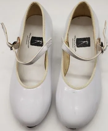 Yarely -- Children's Economy Tap Strap -- White Fast pace