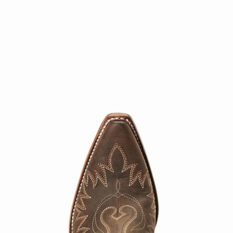 Ariat Women's Dixon Weathered Brown Ankle Boots 10027282 Flexible Outsole